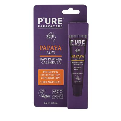 P'URE Papayacare Papaya Lips (Paw Paw with Calendula) 10g